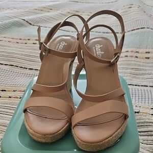 Charles by CHARLES DAVID Light Pink Beige Strappy Espadrille